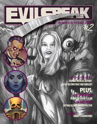 EVILSPEAK magazine cover Issue 2  2014
