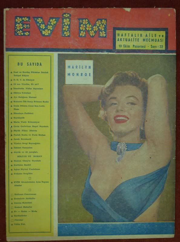 EVIM magazine side cover Issue 22 October 1955