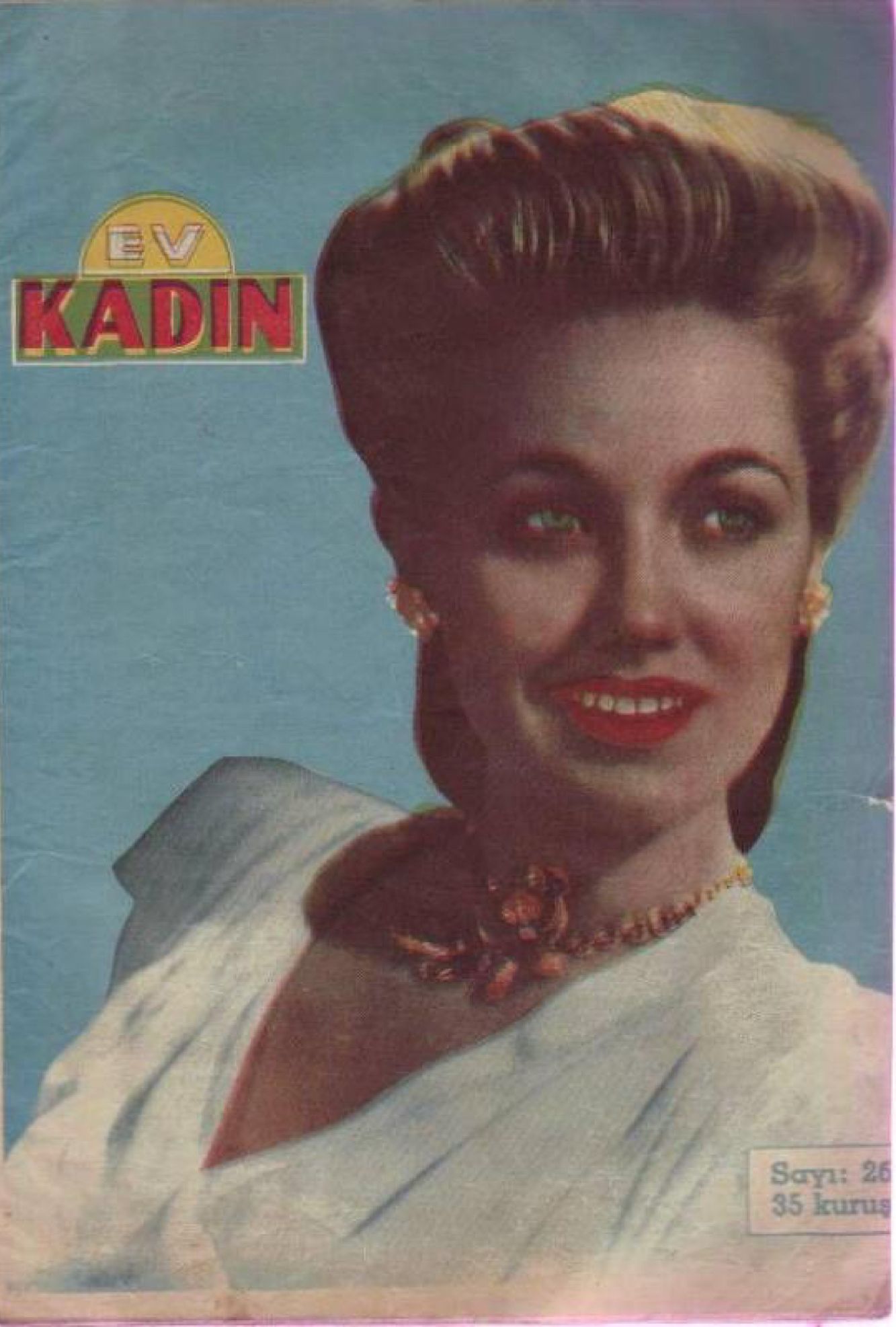 EV KADIN magazine side cover Issue 26   1947