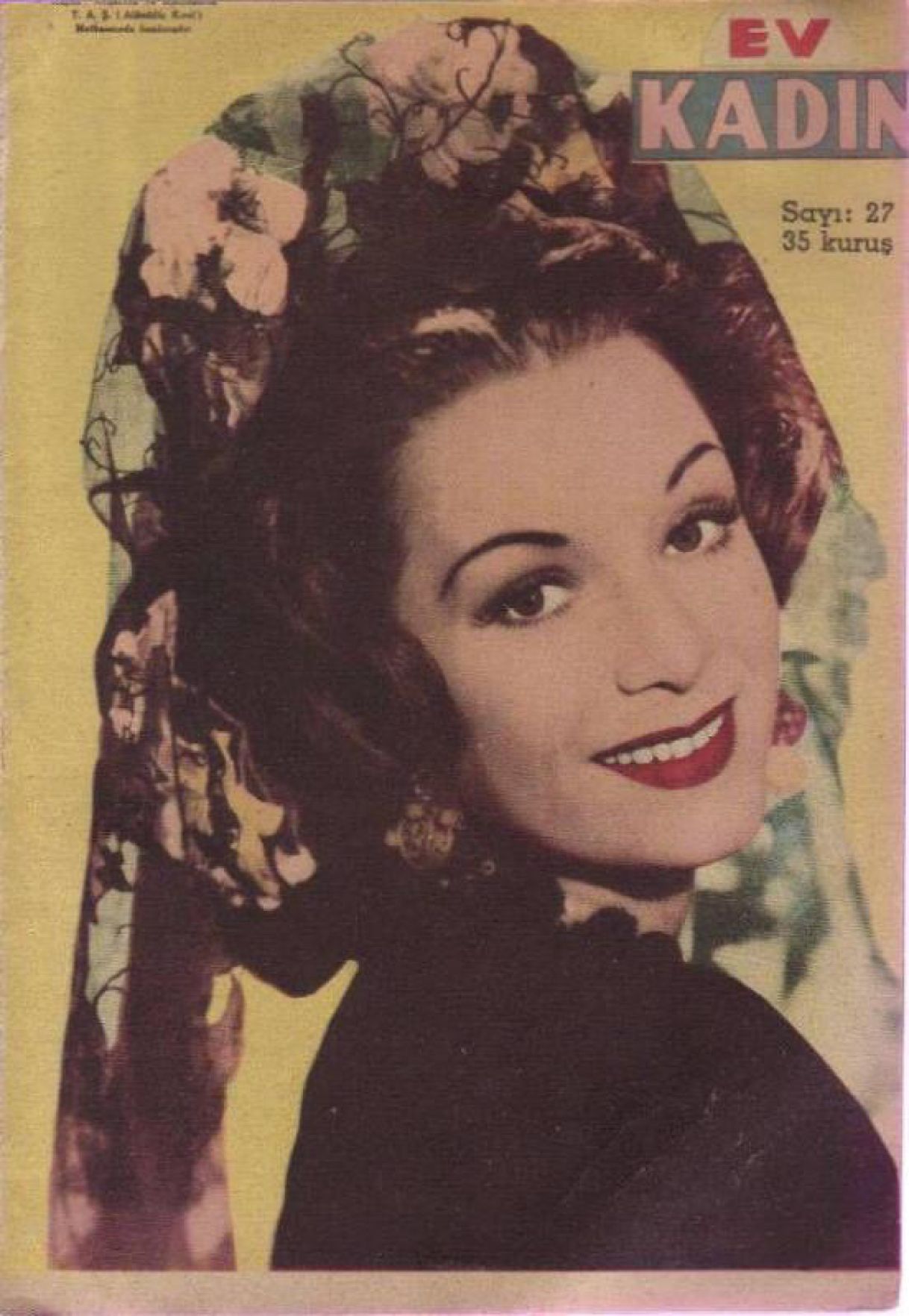 EV KADIN magazine side cover Issue 27   1947