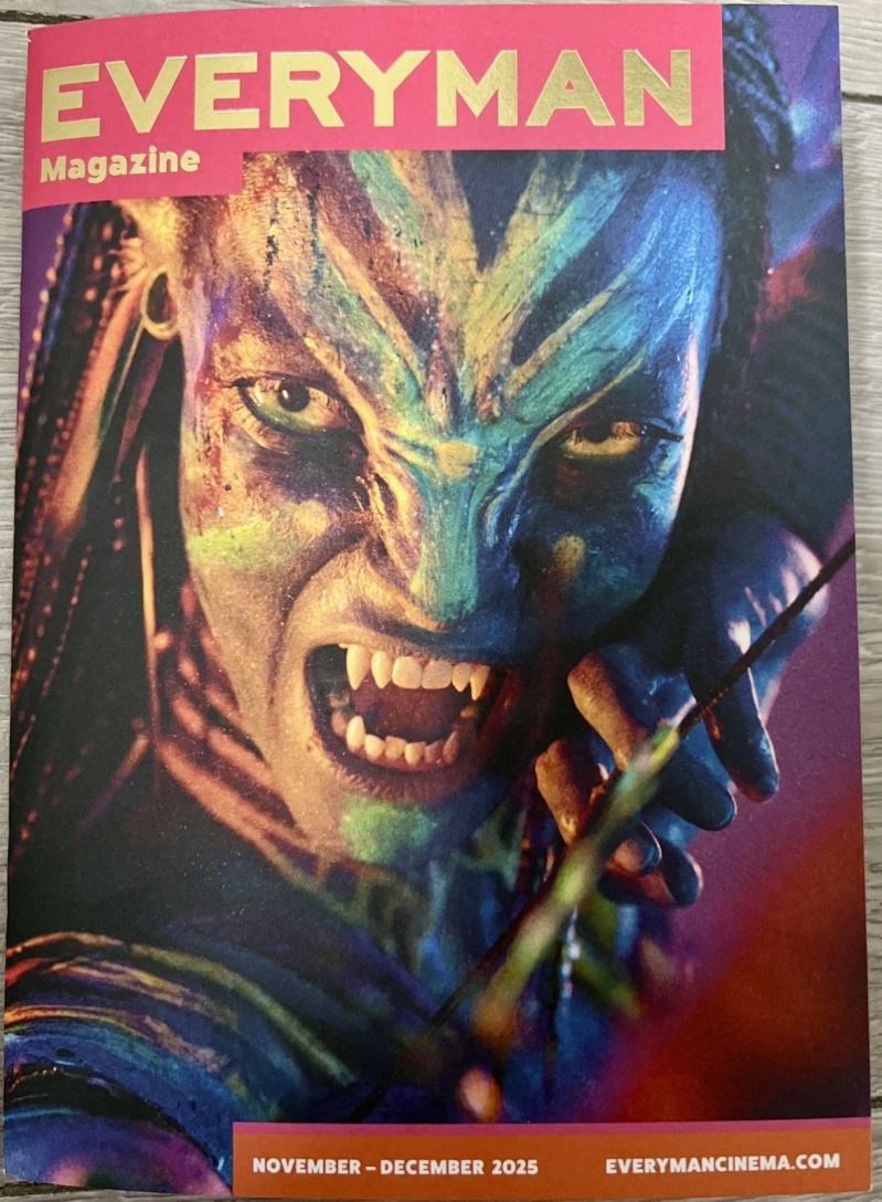 EVERYMAN MAGAZINE magazine side cover  November/December 2025