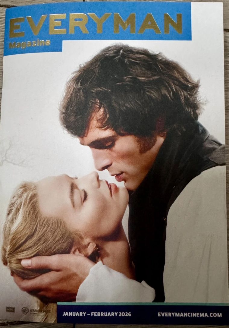 EVERYMAN MAGAZINE magazine side cover  January/February 2026