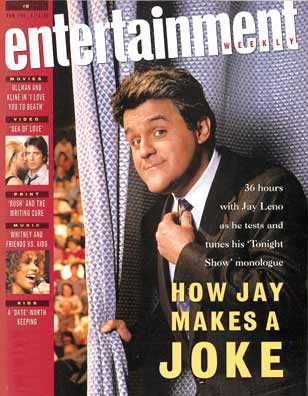 ENTERTAINMENT WEEKLY magazine cover Issue 9 13 April 1990