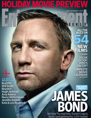 ENTERTAINMENT WEEKLY magazine cover Issue 1019 7 November 2008