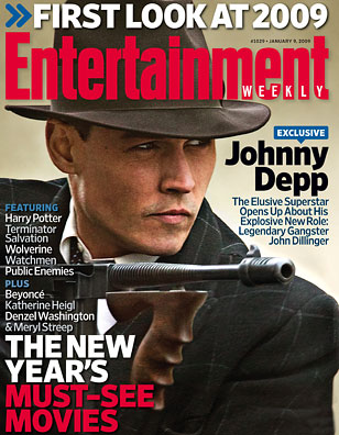 ENTERTAINMENT WEEKLY magazine cover Issue 1029 9 January 2009