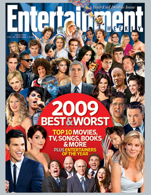ENTERTAINMENT WEEKLY magazine cover Issue 1082/1083 25 December 2009
