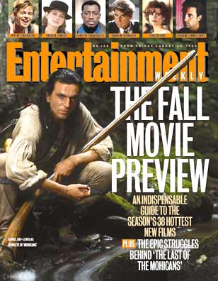 ENTERTAINMENT WEEKLY magazine cover Issue 133 28 August 1992