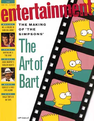 ENTERTAINMENT WEEKLY magazine cover Issue 14 18 May 1990