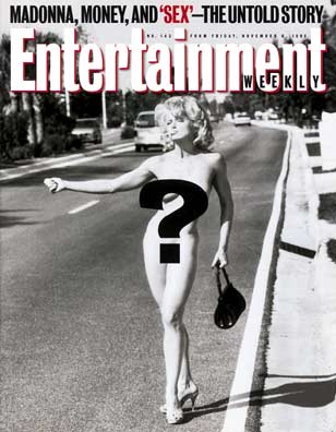 ENTERTAINMENT WEEKLY magazine cover Issue 143 6 November 1992