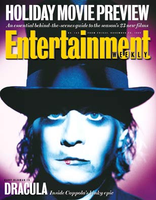 ENTERTAINMENT WEEKLY magazine cover Issue 145 20 November 1992
