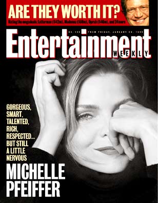 ENTERTAINMENT WEEKLY magazine cover Issue 155 29 January 1993