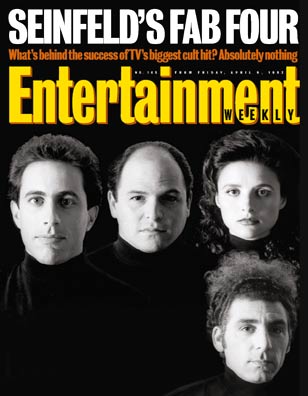 ENTERTAINMENT WEEKLY magazine cover Issue 165 9 April 1993