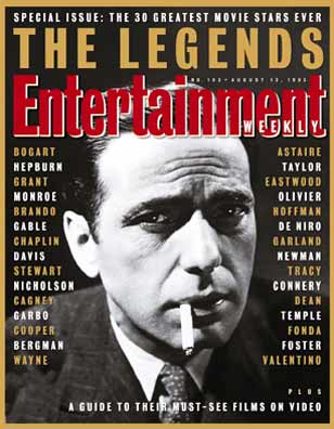 ENTERTAINMENT WEEKLY magazine cover Issue 183 13 August 1993
