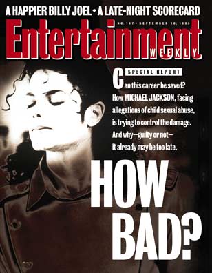 ENTERTAINMENT WEEKLY magazine cover Issue 187 10 September 1993
