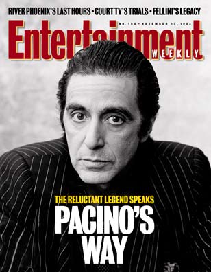 ENTERTAINMENT WEEKLY magazine cover Issue 196 12 November 1993