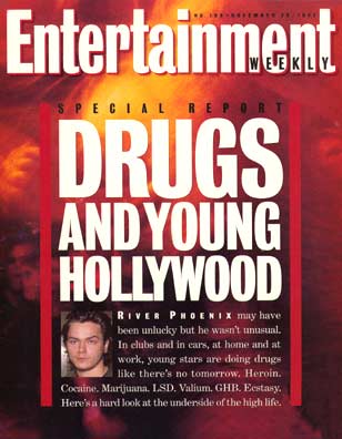ENTERTAINMENT WEEKLY magazine cover Issue 198 26 November 1993