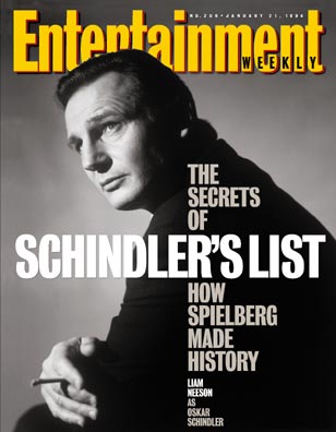 ENTERTAINMENT WEEKLY magazine cover Issue 206 21 January 1994