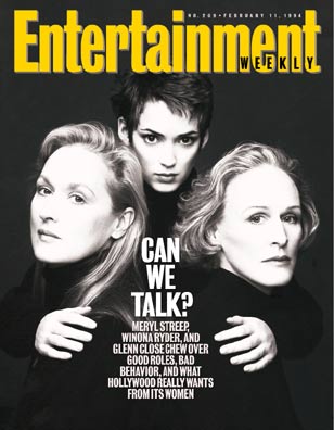 ENTERTAINMENT WEEKLY magazine cover Issue 209 11 February 1994