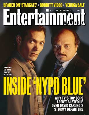 ENTERTAINMENT WEEKLY magazine cover Issue 248 11 November 1994