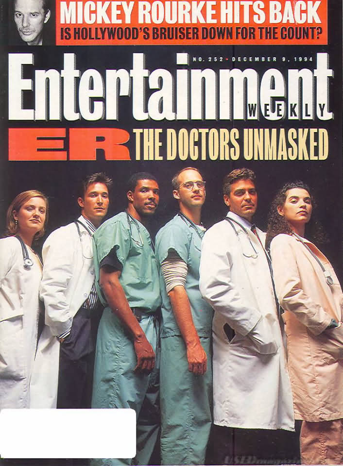 ENTERTAINMENT WEEKLY magazine cover Issue 252 9 December 1994