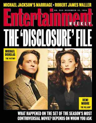ENTERTAINMENT WEEKLY magazine cover Issue 253 16 December 1994