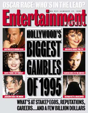 ENTERTAINMENT WEEKLY magazine cover Issue 257 13 January 1995