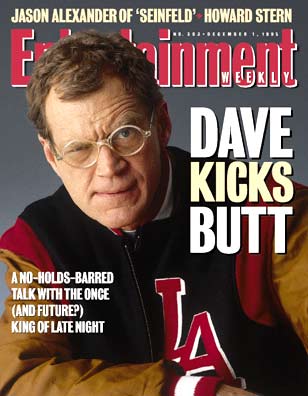 ENTERTAINMENT WEEKLY magazine cover Issue 303 1 December 1995