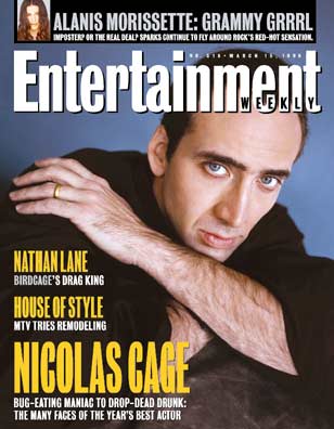 ENTERTAINMENT WEEKLY magazine cover Issue 318 15 March 1996
