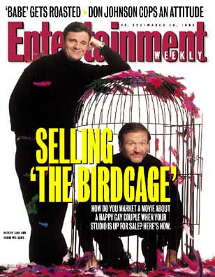 ENTERTAINMENT WEEKLY magazine cover Issue 320 29 March 1996