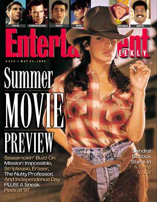 ENTERTAINMENT WEEKLY magazine cover Issue 328 24 May 1996