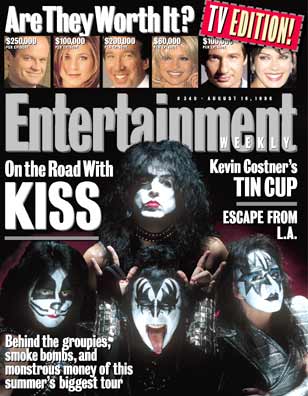 ENTERTAINMENT WEEKLY magazine cover Issue 340 16 August 1996