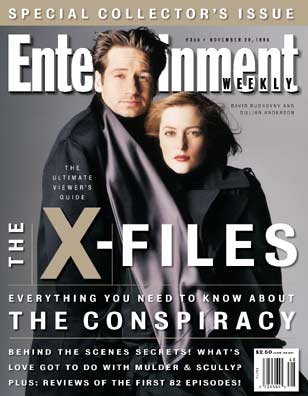 ENTERTAINMENT WEEKLY magazine cover Issue 355 29 November 1996