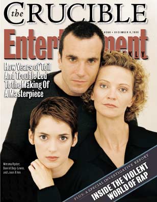 ENTERTAINMENT WEEKLY magazine cover Issue 356 6 December 1996