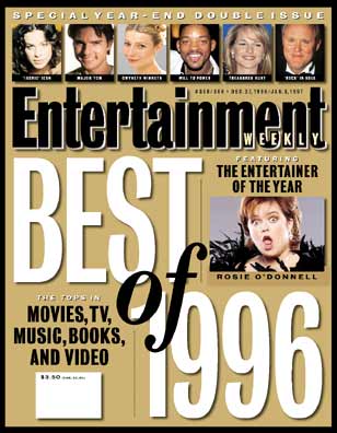 ENTERTAINMENT WEEKLY magazine cover Issue 359/360 27 December 1996