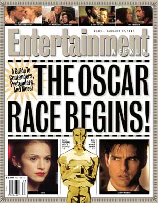 ENTERTAINMENT WEEKLY magazine cover Issue 362 17 January 1997