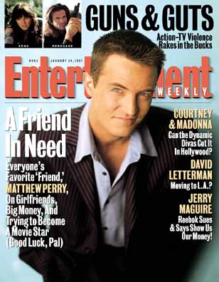 ENTERTAINMENT WEEKLY magazine cover Issue 363 24 January 1997