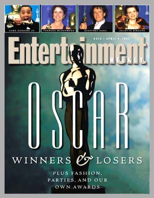 ENTERTAINMENT WEEKLY magazine cover Issue 373 4 April 1997