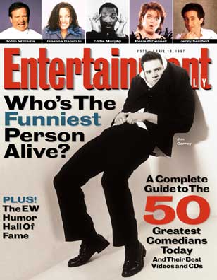 ENTERTAINMENT WEEKLY magazine cover Issue 375 18 April 1997