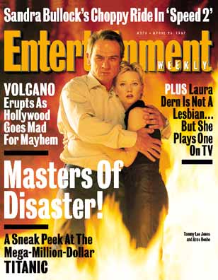 ENTERTAINMENT WEEKLY magazine cover Issue 376 25 April 1997