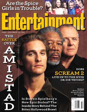 ENTERTAINMENT WEEKLY magazine cover Issue 409 12 December 1997