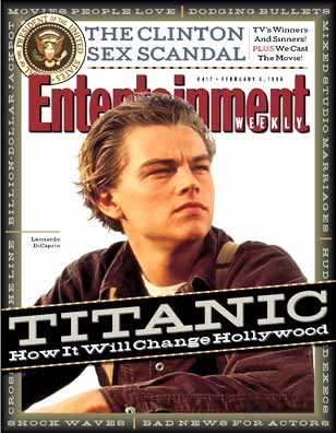 ENTERTAINMENT WEEKLY magazine cover Issue 417 6 February 1998