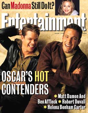 ENTERTAINMENT WEEKLY magazine cover Issue 418 13 February 1998