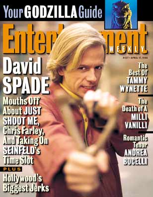 ENTERTAINMENT WEEKLY magazine cover Issue 427 17 April 1998