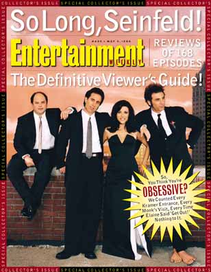 ENTERTAINMENT WEEKLY magazine cover Issue 430 4 May 1998