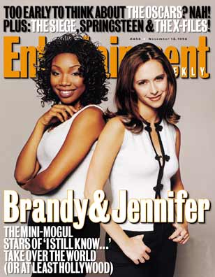 ENTERTAINMENT WEEKLY magazine cover Issue 458 13 November 1998