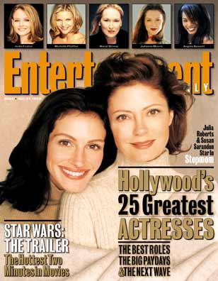 ENTERTAINMENT WEEKLY magazine cover Issue 460 27 November 1998