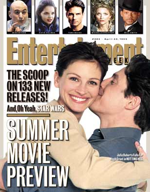 ENTERTAINMENT WEEKLY magazine cover Issue 483 30 April 1999