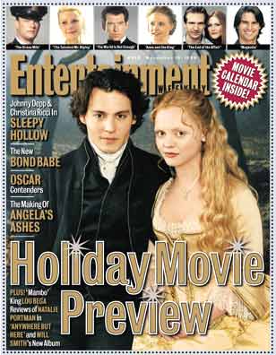 ENTERTAINMENT WEEKLY magazine cover Issue 513 19 November 1999