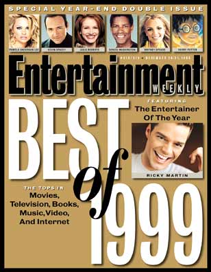 ENTERTAINMENT WEEKLY magazine cover Issue 518/519 24 December 1999