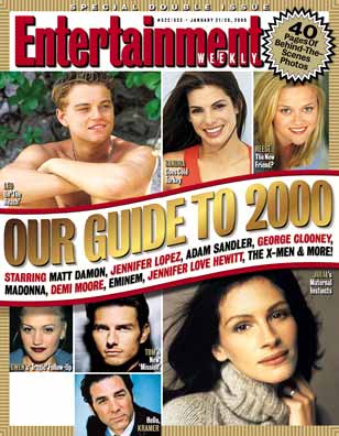 ENTERTAINMENT WEEKLY magazine cover Issue 522/523 21 January 2000